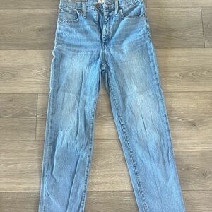 Madewell Classic Straight Jeans